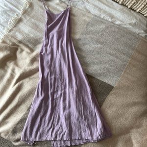 Purple Long Princess Polly Dress